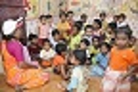 Anganwadis in the city of education