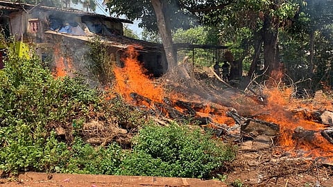 fire accident in banda sindudurg