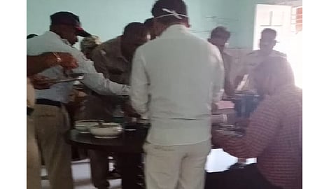 minister staff ate chicken after visiting victim family in bhandara hospital fire