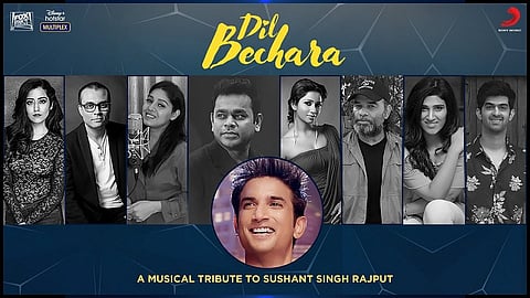 sushant musical tribute