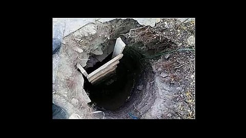 mother dug tunnel by hand attempt break son jail at ukraine