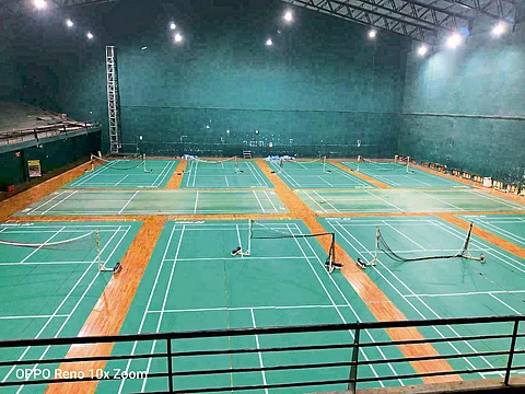 international standard badminton hall