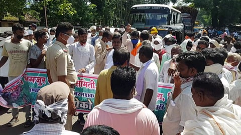 villagers agitation to killed the tiger in chandrapur