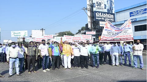 more response to bharat bandh agitation in chandrapur