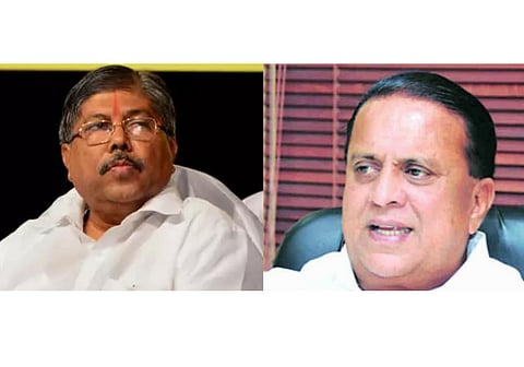 Chandrakant Patil say Mushrif should pay attention to farmers from nationalized banks