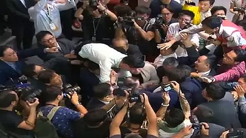 hong kong, China, chinese national anthem