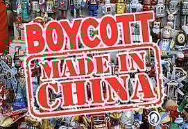 Traders Campaign Against Chinese Products