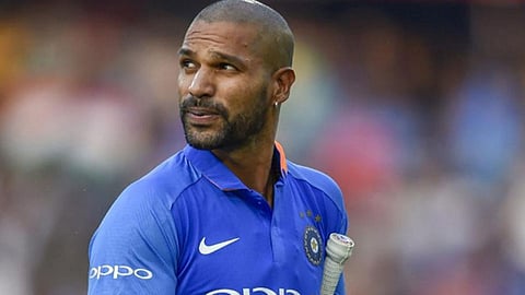 dhawan ruled out because of injury. jpg