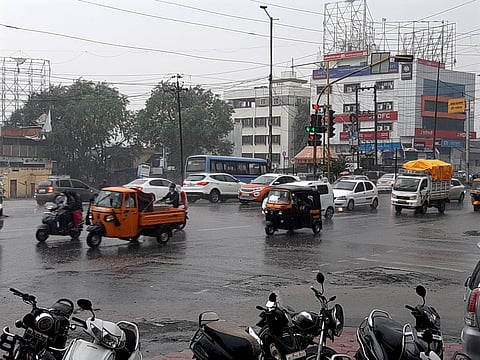 औरंगाबादेत पावसाच्या सरीवर सरी