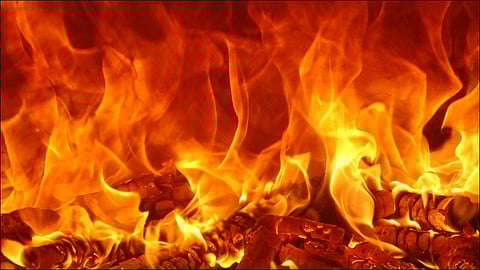 Fire at shop in Delhis Shaheen Bagh