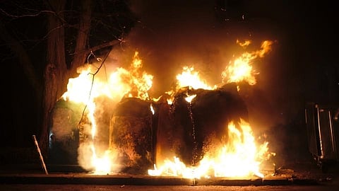 two employee injured in lote MIDC by fire in khed ratnagiri