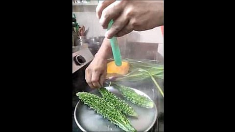 great indian jugaad to sterilise vegetables video viral