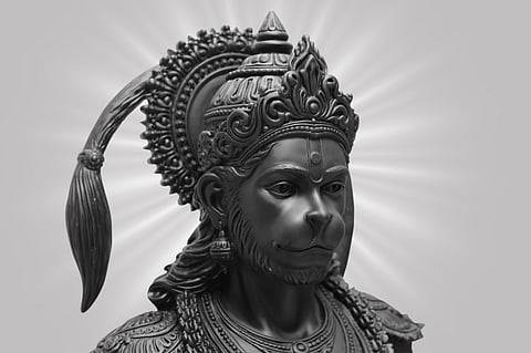 देशातली पहिली काळ्या ग्रेनाईटची ५४ फुटाची हनुमानमुर्ती जळगावात साकारली जाणार