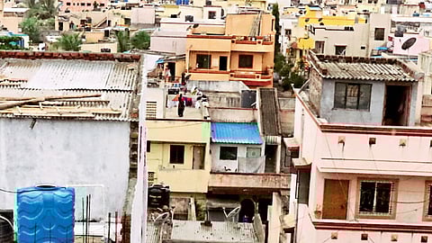 वाल्हेकरवाडी - रिंगरोड बाधित घरे.