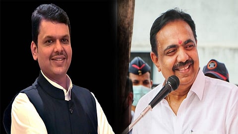 Jayant Patil and devendra fadnavis