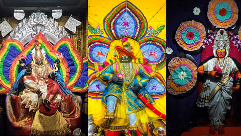 3rd day the pooja of dakkhancha raja jotiba with presenty of villege prople in kolhapur