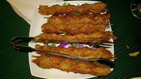 seekh kabab recipe easy steps to bake at home in kolhapur