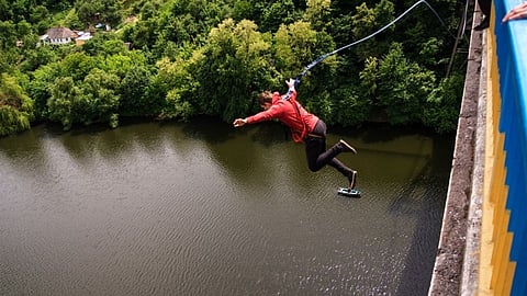 know some best bungee jumping places in India Marathi article