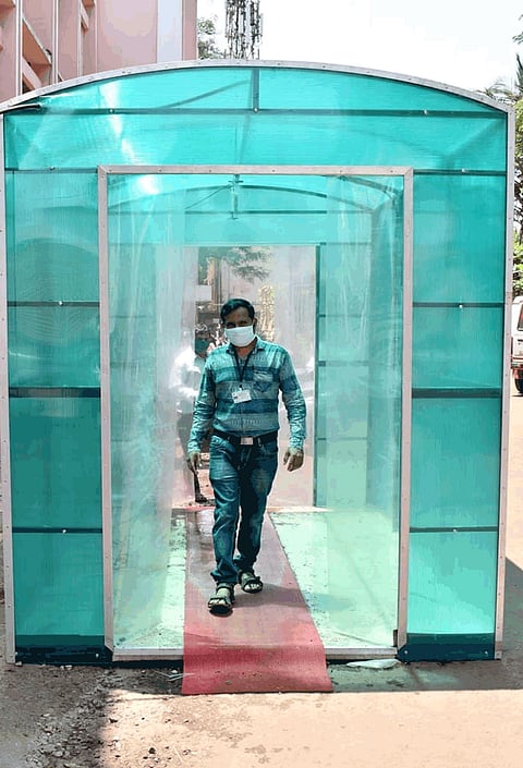 automatic sanitizes dome in ratnagiri