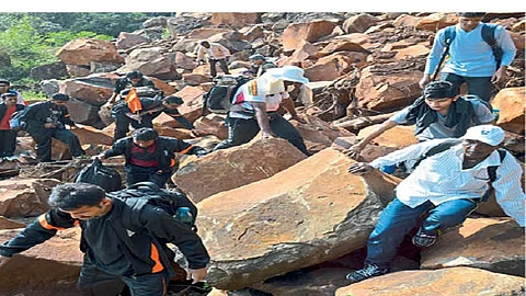 Mountain trekking Permission by Collector Daulat Desai kolhapur
