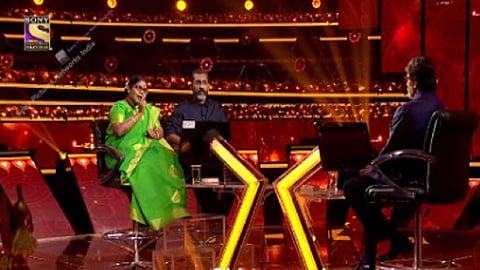 Anuradha Bhosle of Avani in Kaun Banega Crorepati digital platform