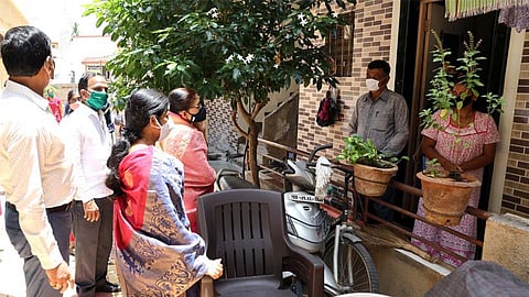 पिंपरी : महापौर, पक्षनेत्यांकडून कंटेन्मेंट झोनची पाहणी; नागरिकांना केली ही विनंती