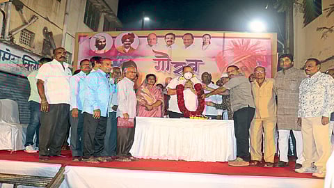 hasan mushrif kolhapur thet paipline