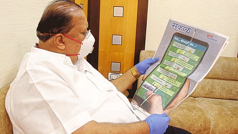 Sakal survey welcomed through social media