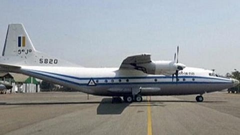 Myanmar military plane's debris located in Andaman Sea