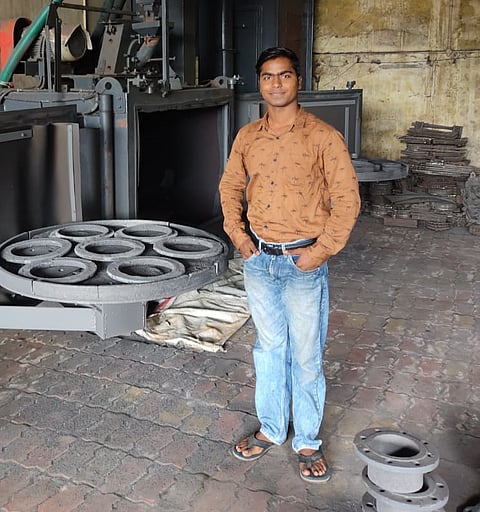 arun warma created durable things from scrap in nagpur