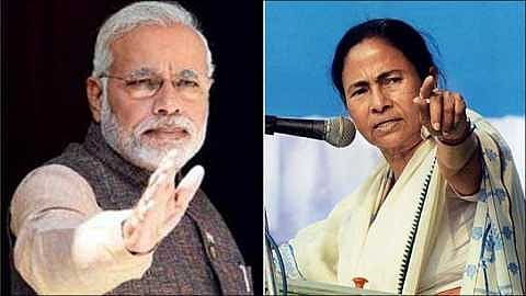 narendra modi and mamta banarjee.
