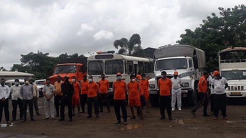 Two more NDRF squads arrived in Kolhapur