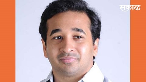 nitesh rane criticized on the topic of electricity bill in kankavli sindhudurg