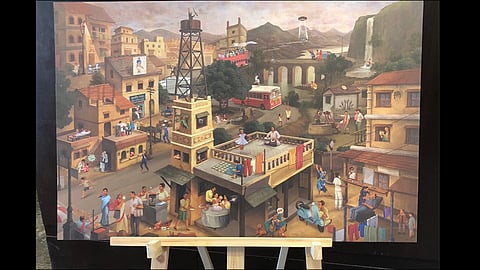 40 indian advertisements are hidden in the painting photo viral