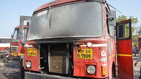 parbhani bus stand is still depends on fire brigade