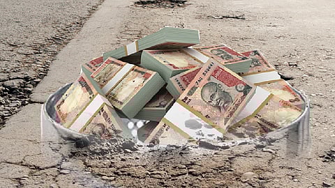 एक खड्डा खाणार तीन हजार रुपये!