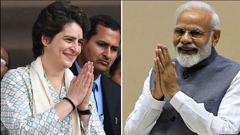 Priyanka Gandhi, Narendra Modi