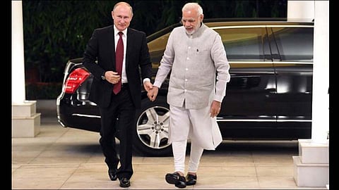 narendra modi and vladimir putin meet deal on s 400 might be singed