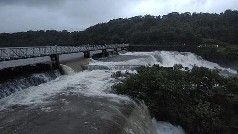 two door closer for radhanagari dam