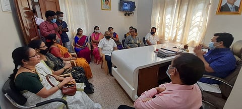 MLA Nitesh Rane's visit Sawantwadi Municipality