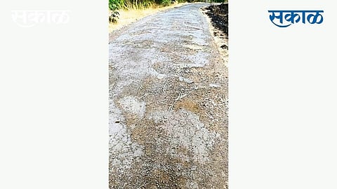 Batakangale Road Neglected Even After Fifteen Years Kolhapur Marathi News