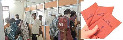 Saffron Ration card holder deprived of food grains .. Why?