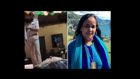 bihar deputy chief minister sushil kumar modis sister took the bite of a shopkeeper