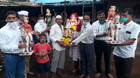 ganesh murti formed start in sindhudurg with regulations of government cause corona
