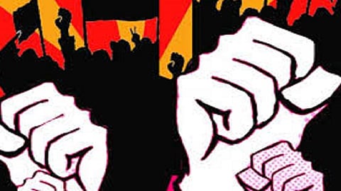 JK Talbot Company workers on strike One hundred percent salary demand 80% option from the company