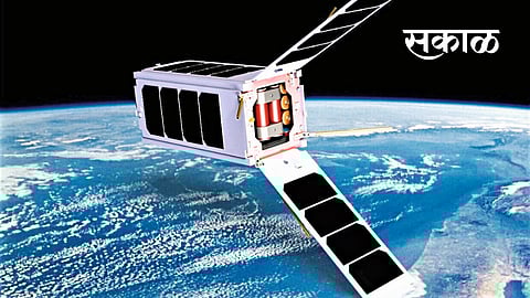 raisoni college from nagpur student made nano satellite