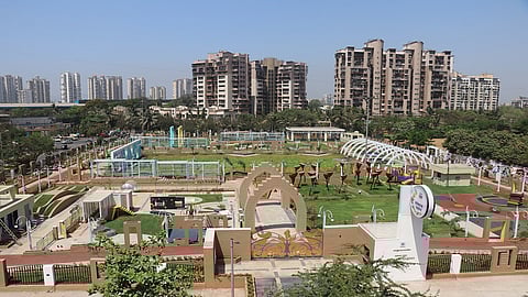 संवेदना पार्कचे काम पूर्ण झाले आहे