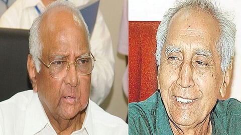 sharad pawar and baba adhav.jpg