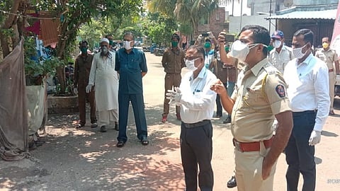 Finally entering the Corona in manchester city ichlkarnji kolhapur marathi news