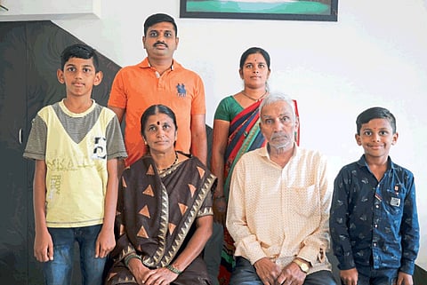 wife gave mental strength to her husband during his illness in kolhapur